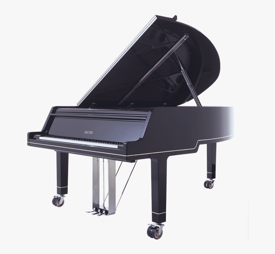 Transparent Grand Piano Clipart - Sauter Grand Piano, Transparent Clipart
