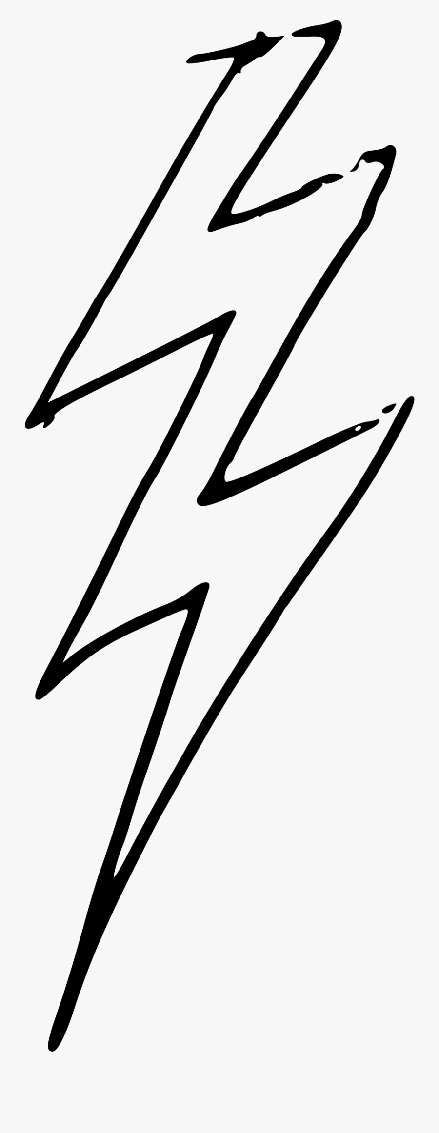 Lightning Bolt Clip Art, Transparent Clipart