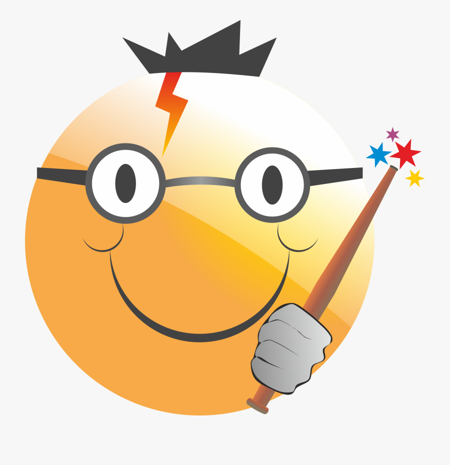 Harry Potter Clipart Emoji - Smiley Content Harry Potter, Transparent Clipart