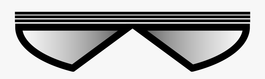 Glasses Clipart Sunglass - Futuristic Glasses No Background, Transparent Clipart