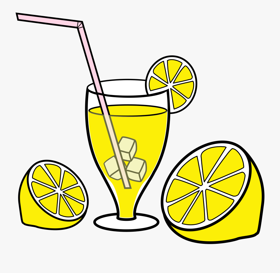 Clipart - Lemons To Lemonade Clipart, Transparent Clipart