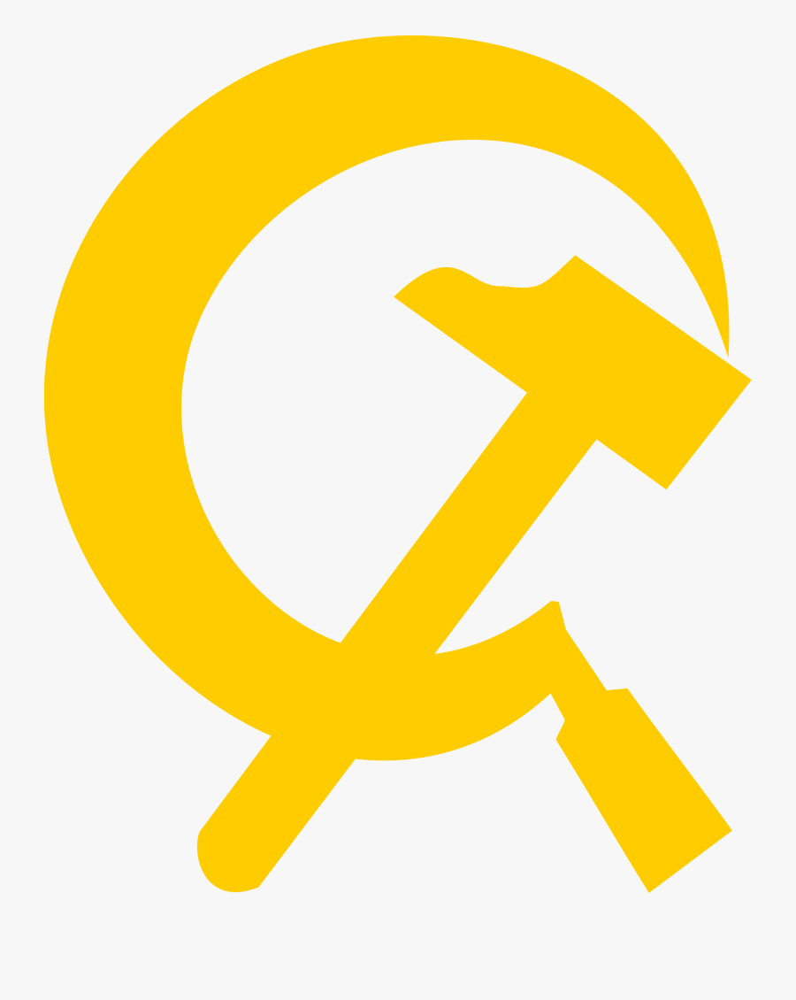 Hammer Clipart Design Technology Tool - Hammer And Sickle Yellow, Transparent Clipart