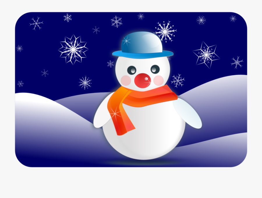Winter Clipart Snowy Scenes Sports - Cartoon Transparent Snow Scene, Transparent Clipart
