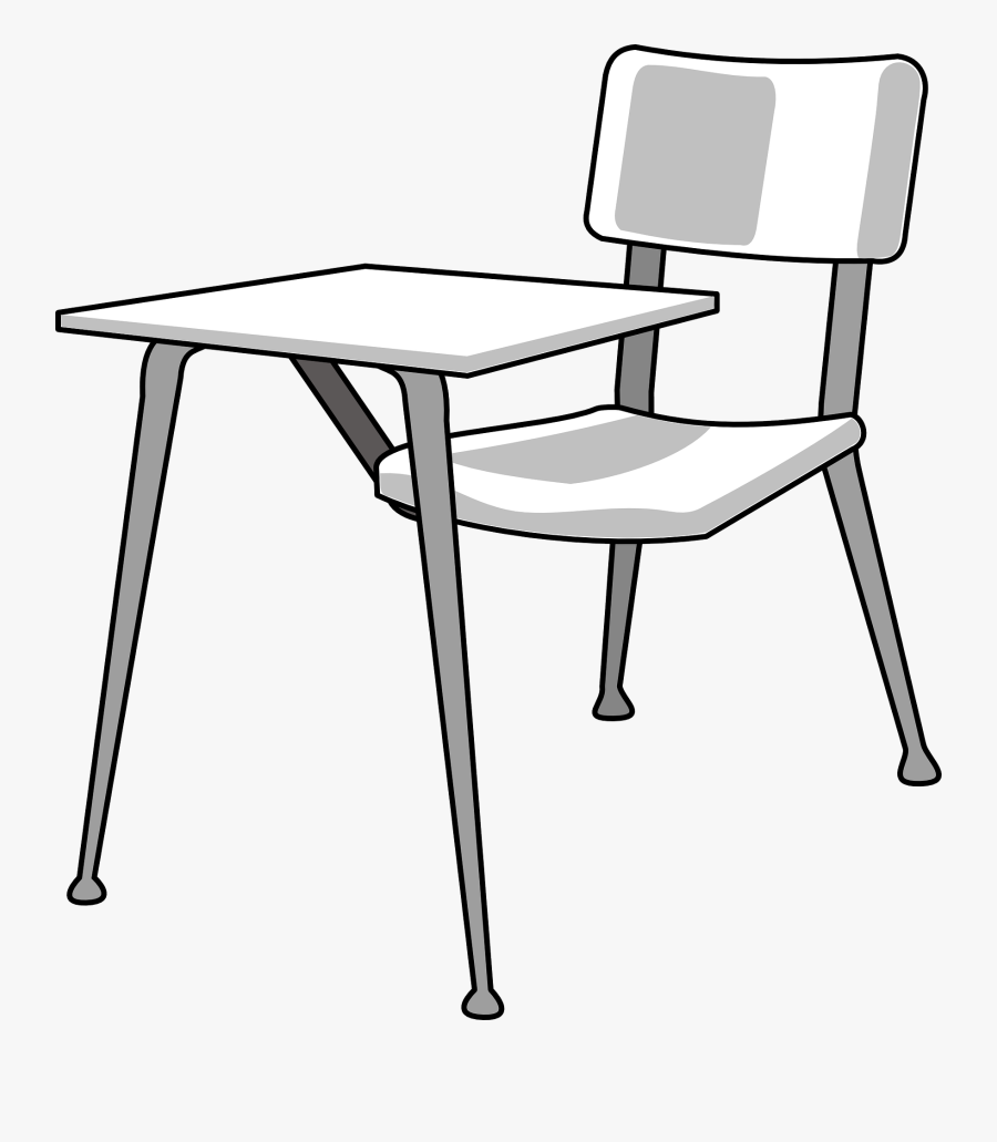 Clean Desk Clipart Clipart Suggest - School Desk, Transparent Clipart