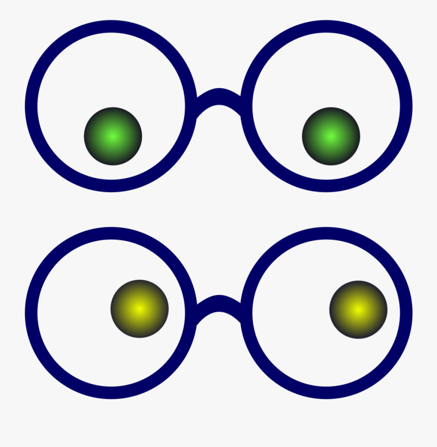 Eyes With Glasses Clipart Images & Pictures - Glasses With Eyes Clipart, Transparent Clipart
