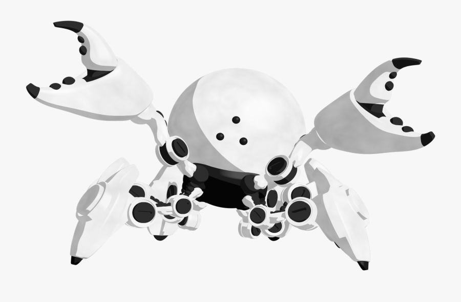 Crab Robot Clipart - Cartoon Robot Crab, Transparent Clipart