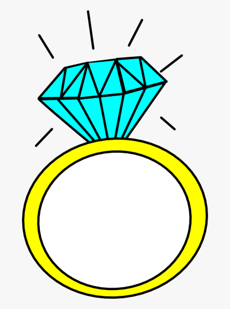 Transparent Ring Clip Art - Diamond Ring Clipart, Transparent Clipart