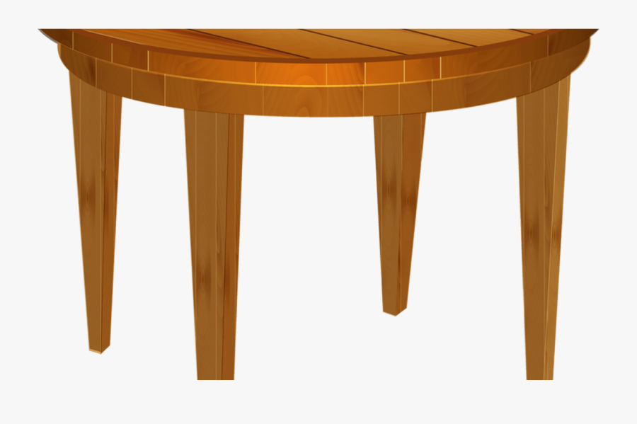 Cartoon Wood Wooden Thing - Round Wooden Table Clipart, Transparent Clipart