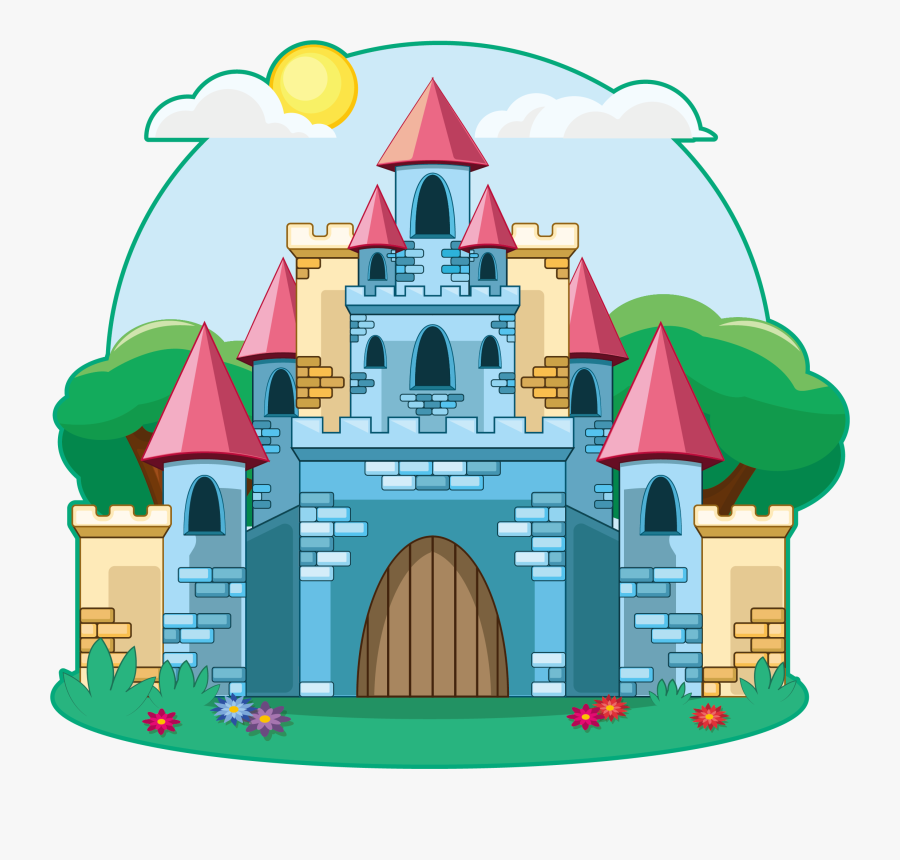 Drawing Illustration Fairy Tale - Cartoon Castle, Transparent Clipart