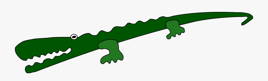 Character - تمساح كرتون متحرك, Transparent Clipart