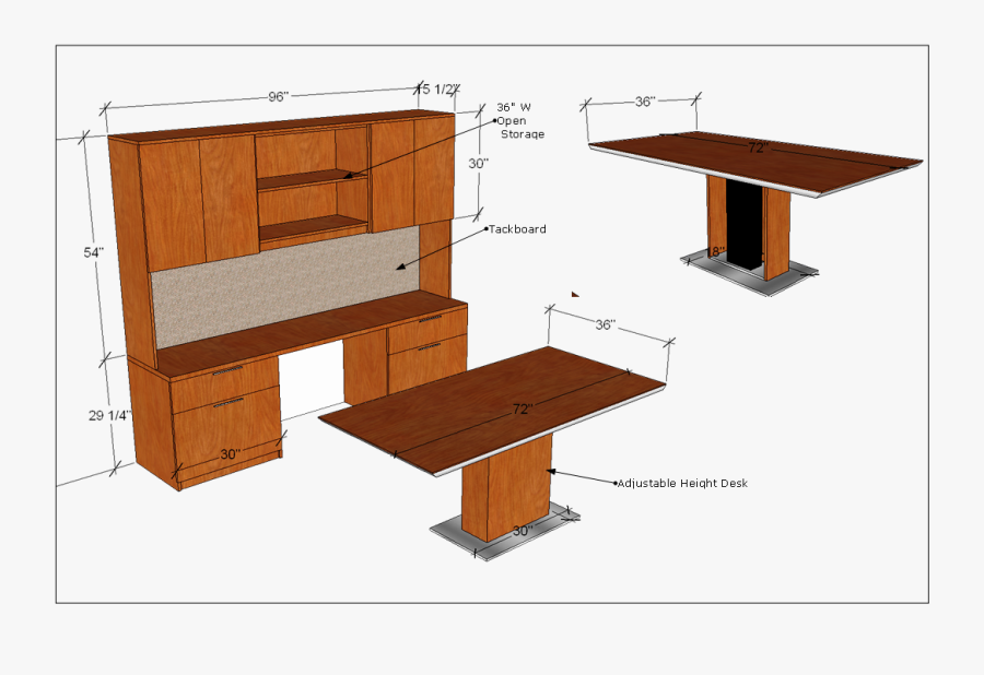 Height Of Executive Table Clipart , Png Download - Height Of Executive Table, Transparent Clipart