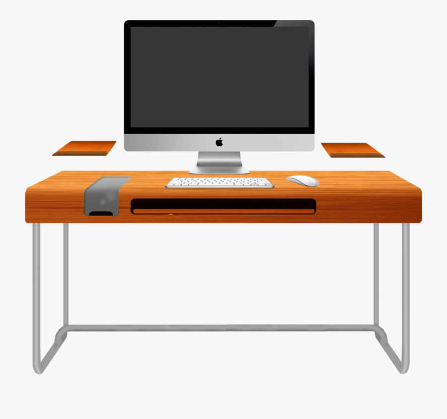 Computer Desk Png Clipart - Transparent Computer Desk Png, Transparent Clipart