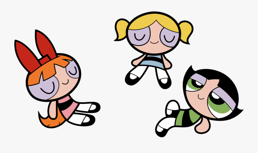 Ppg Chilling Out By Rockint765 - Powerpuff Girls Sleep Blossom, Transparent Clipart