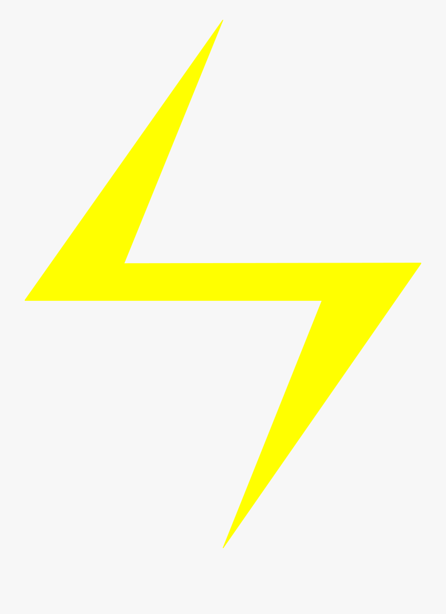 White Lightning Bolt Png Clipart - Miss Marvel Logo Png, Transparent Clipart