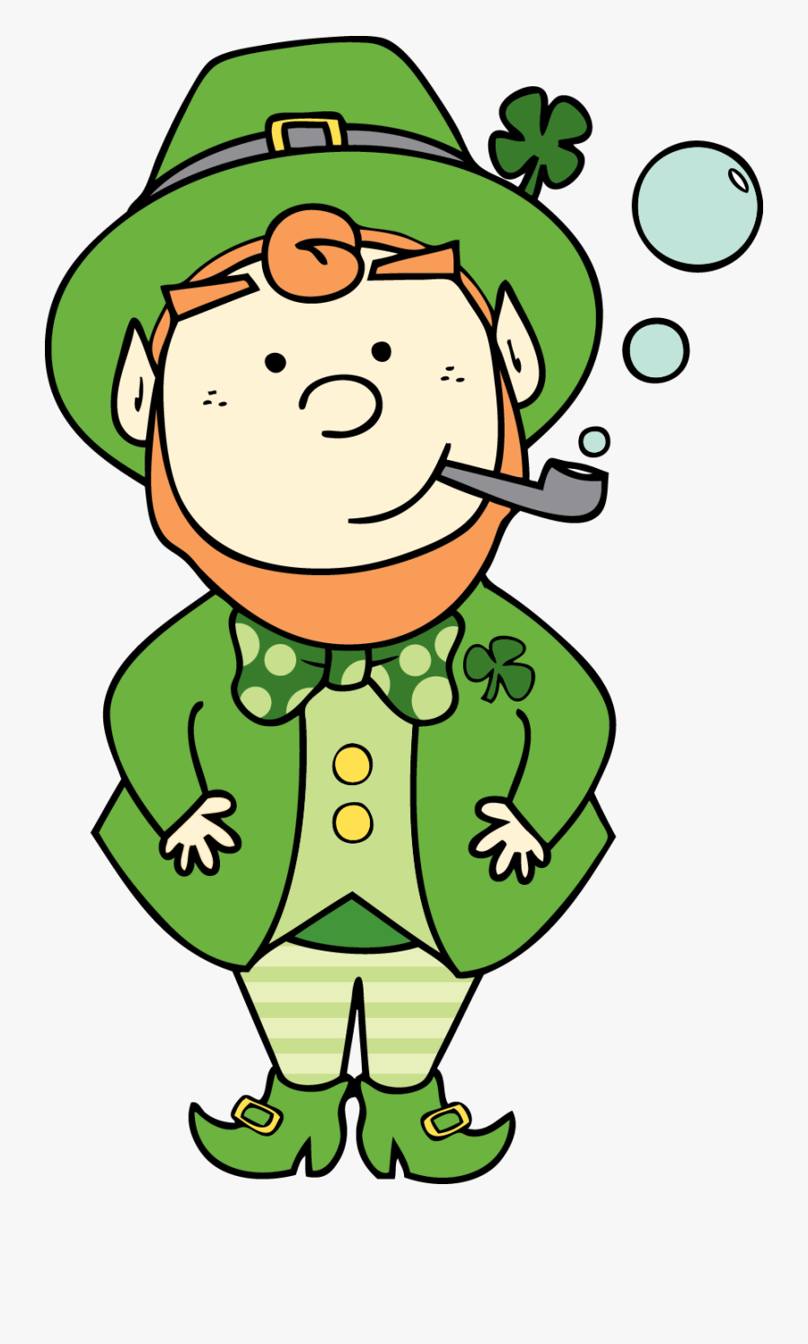 Duende St Patrick's Day, Transparent Clipart