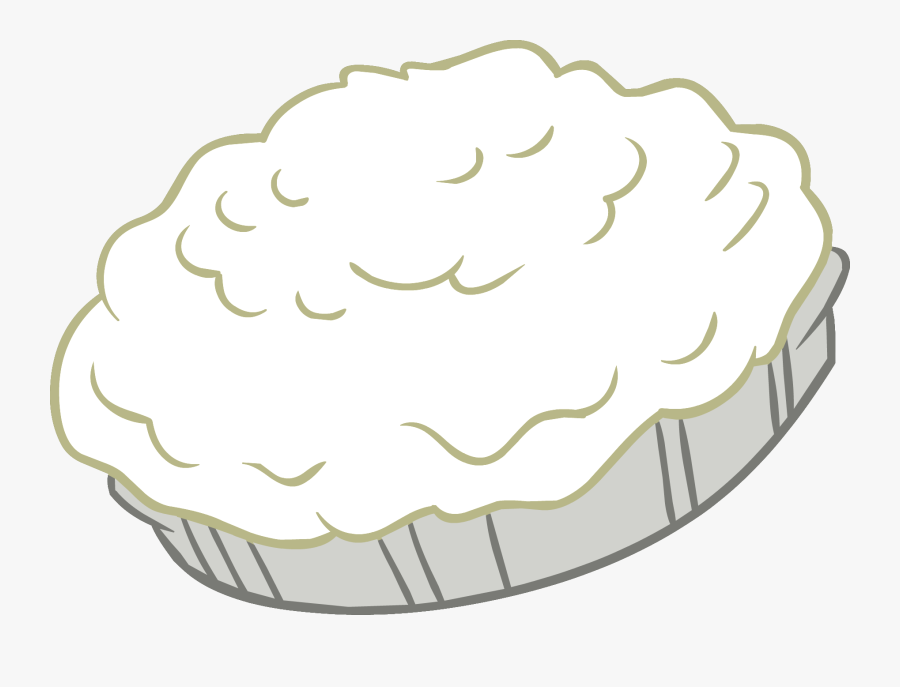 Transparent Pie Clip Art - Pie Whipped Cream Clip Art, Transparent Clipart