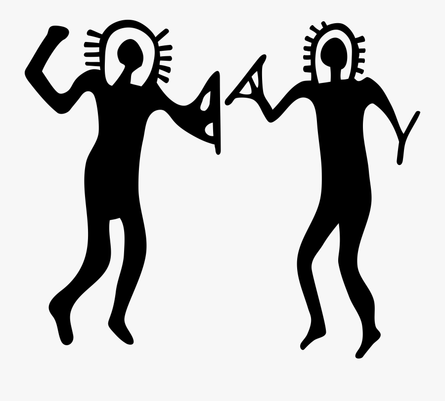 Astronaut Clipart Two - Ancient Astronauts Val Camonica, Transparent Clipart