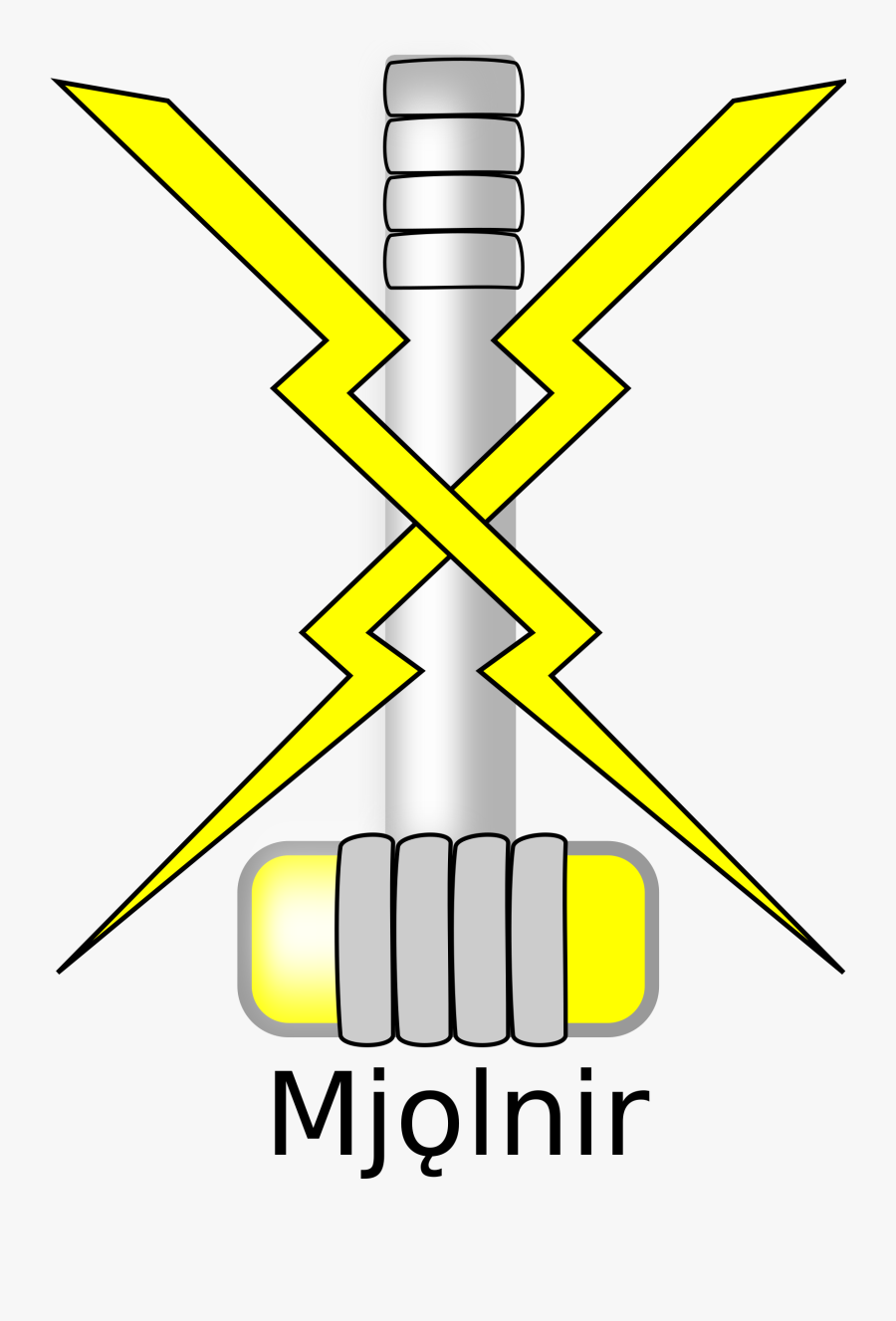 Mjölnir, Transparent Clipart