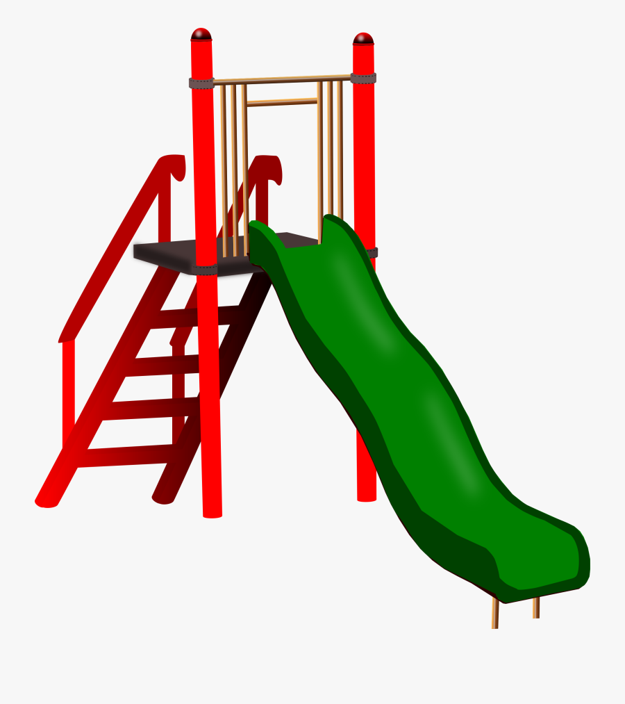 Playground Clipart - Mat Slide Clipart, Transparent Clipart