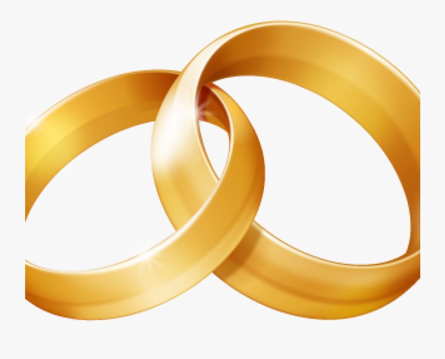 Wedding Ring Clipart Linked Wedding Rings Clipart Free - Two Wedding Rings Png, Transparent Clipart