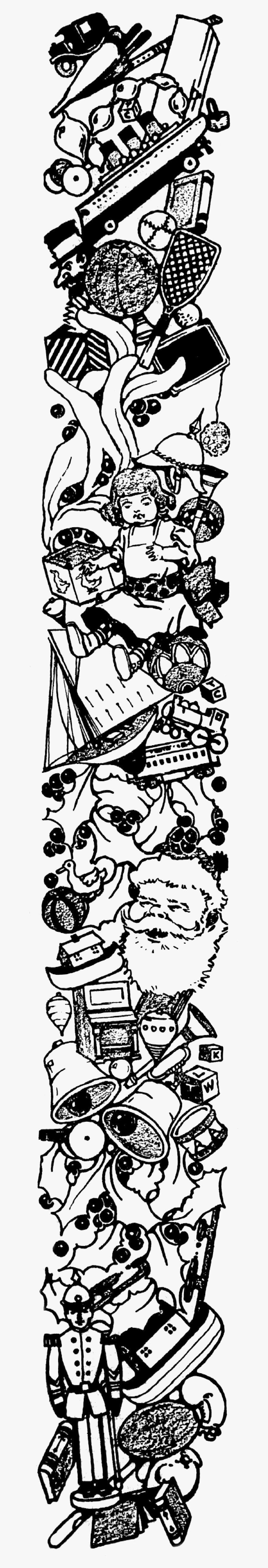 Christmas Clip Art Borders, Transparent Clipart