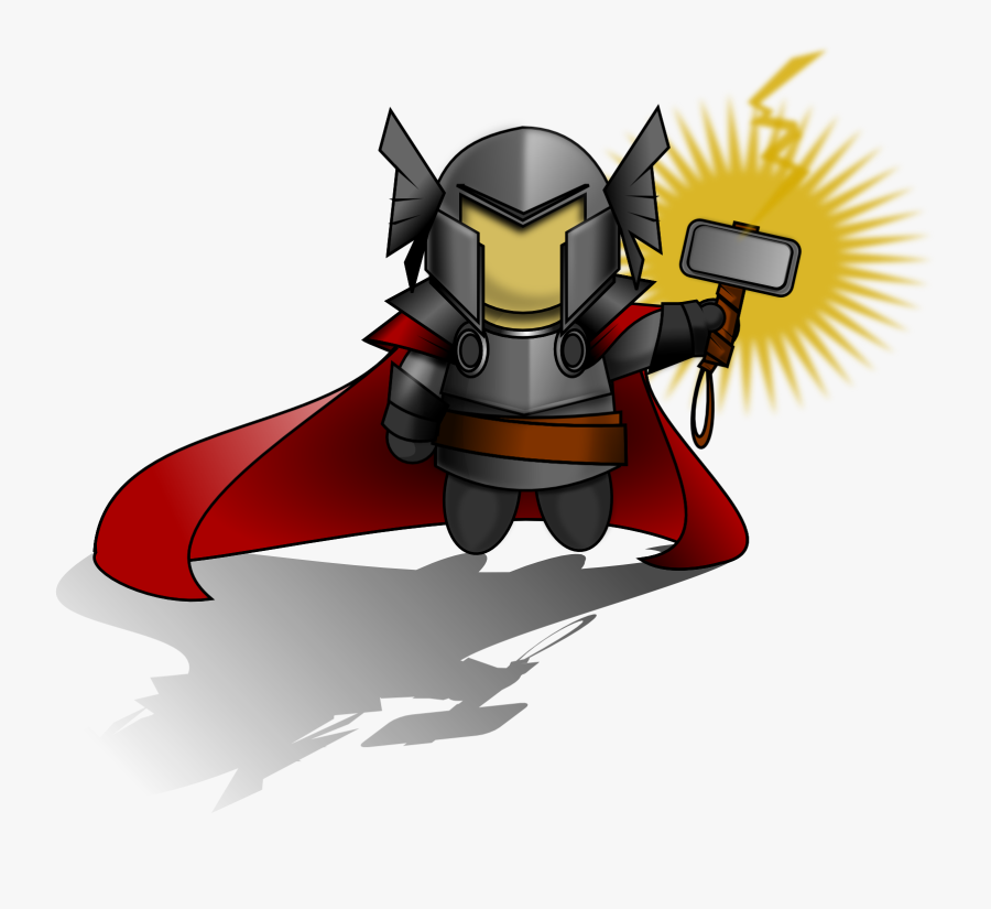 Thor Hammer Clipart Download - Thor, Transparent Clipart