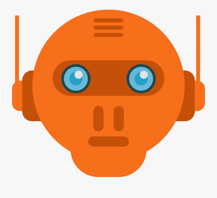 Clipart Robot Head, Transparent Clipart