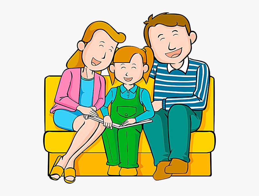 Family Clip Art - Family Of 3 Clipart, Transparent Clipart