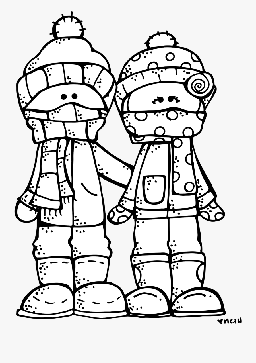 28 Collection Of Winter Clipart Black And White - Cold Weather Coloring Pages, Transparent Clipart