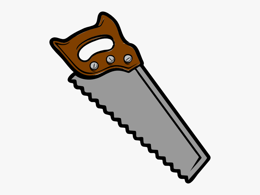 Building Tools Clipart Hammer - Saw Clipart, Transparent Clipart