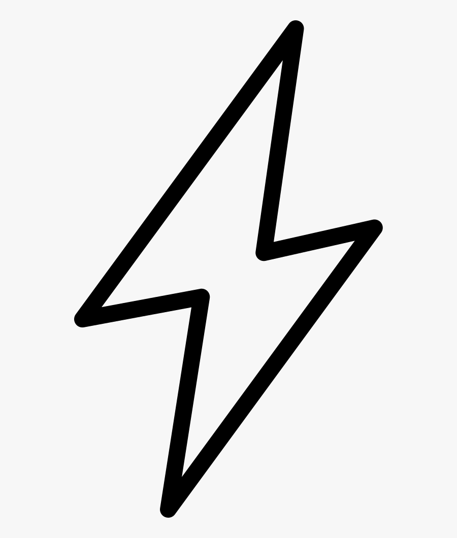 Flash Lightning Bolt Comments - Lightning Bolt Vector Icon, Transparent Clipart