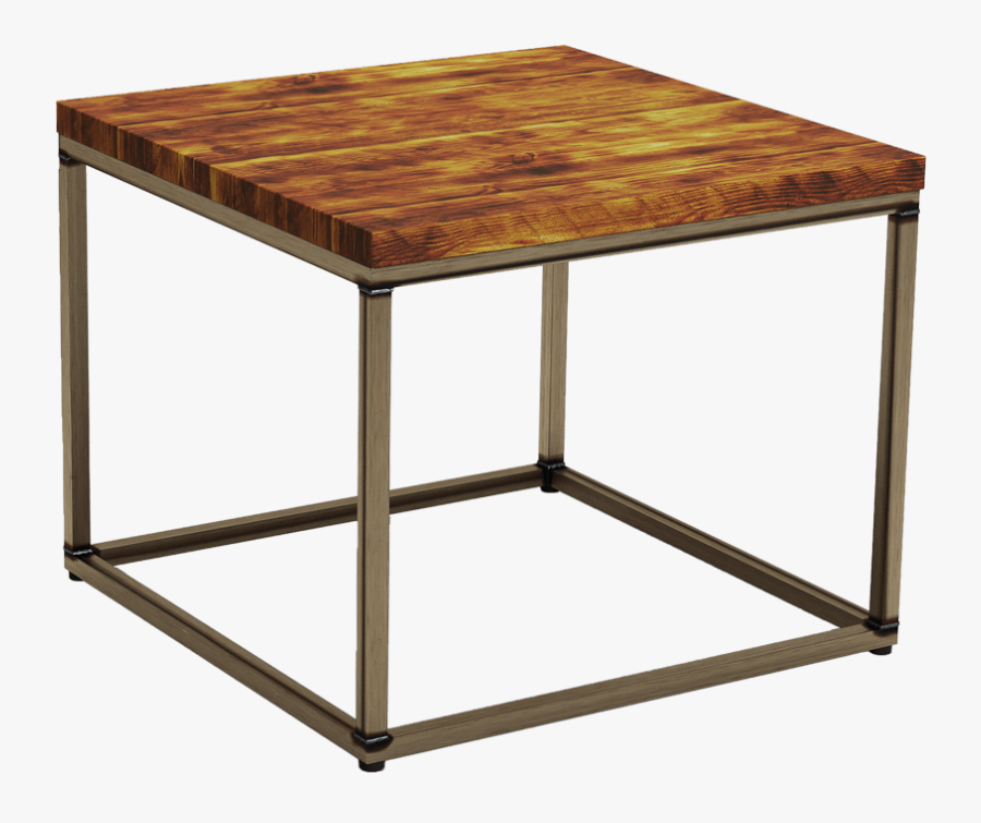 Byron Rustic Pine Square Coffee Table Za976ct Zap Trading - Minimalist End Table Modern, Transparent Clipart