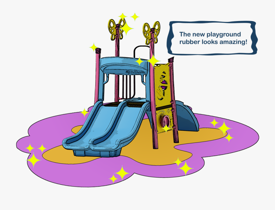 Playground Rubber That Lasts For The Life Of The Playground - Cartoon, Transparent Clipart