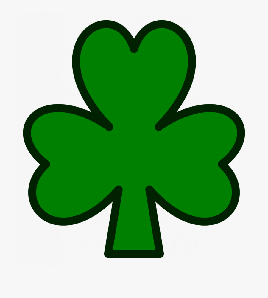 Coloring Pages Shamrock Free Clip Art Leprechaun Clipart - Shamrock Clipart, Transparent Clipart