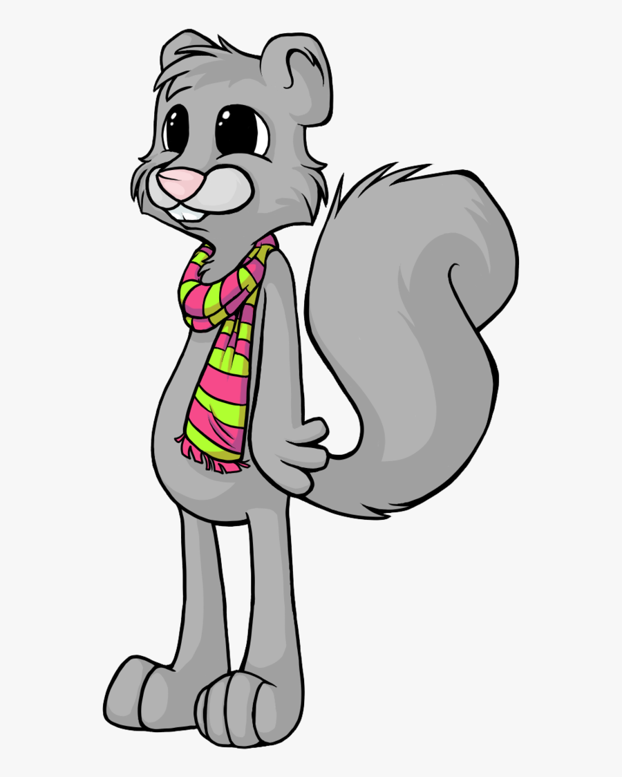 Old Squirrel Cartoon , Png Download - Cartoon Squirrel Old, Transparent Clipart
