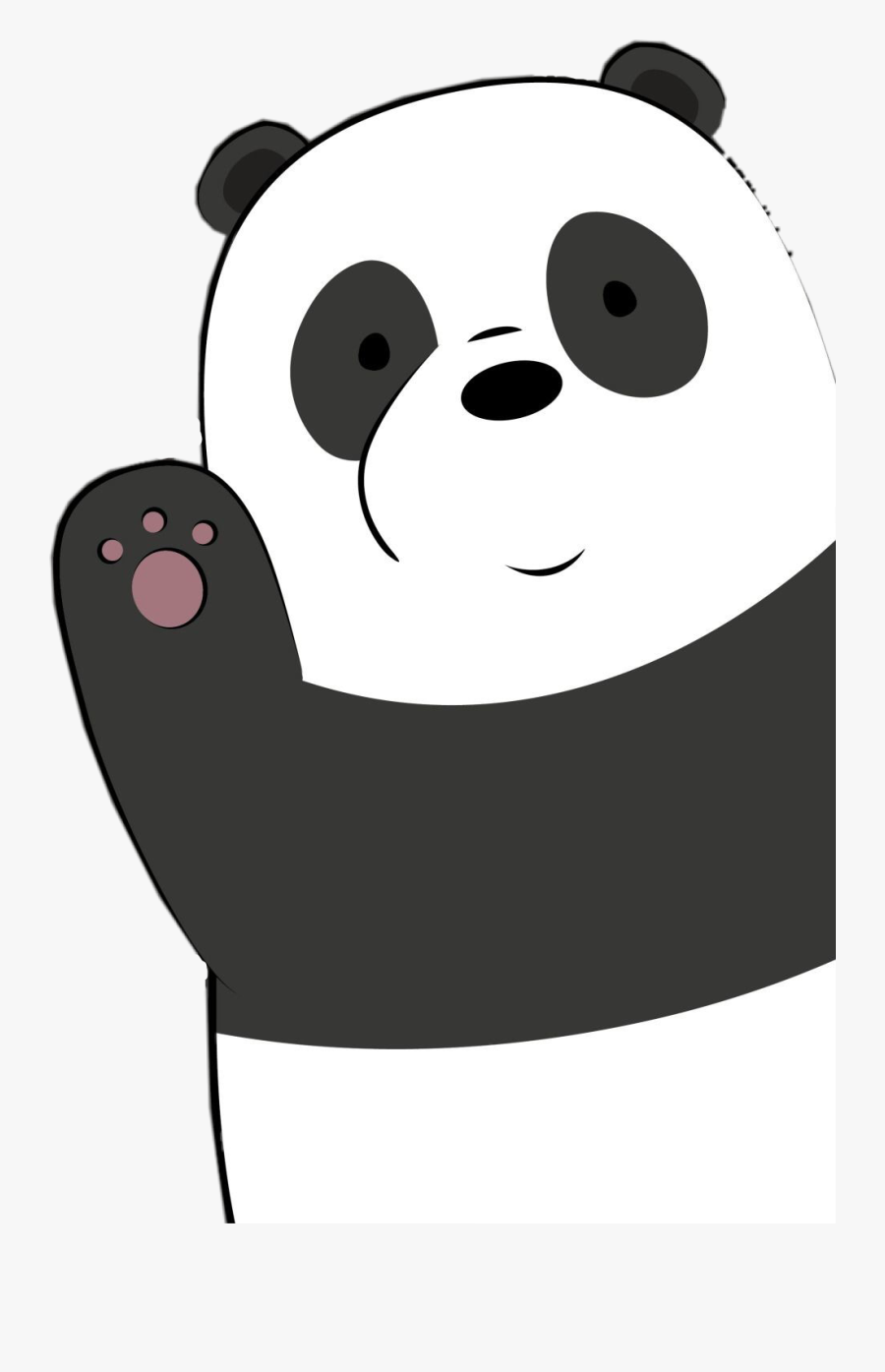 Panda Clipart We Bare Bears - Panda We Bare Bears, Transparent Clipart