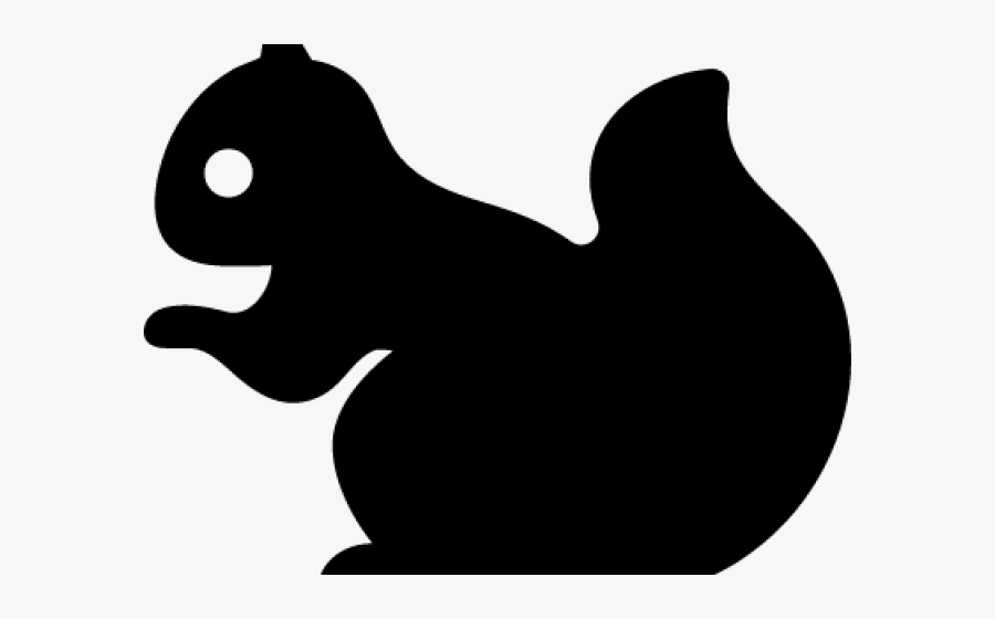 Squirrel Clipart Side View - Squirrel Icon Png, Transparent Clipart