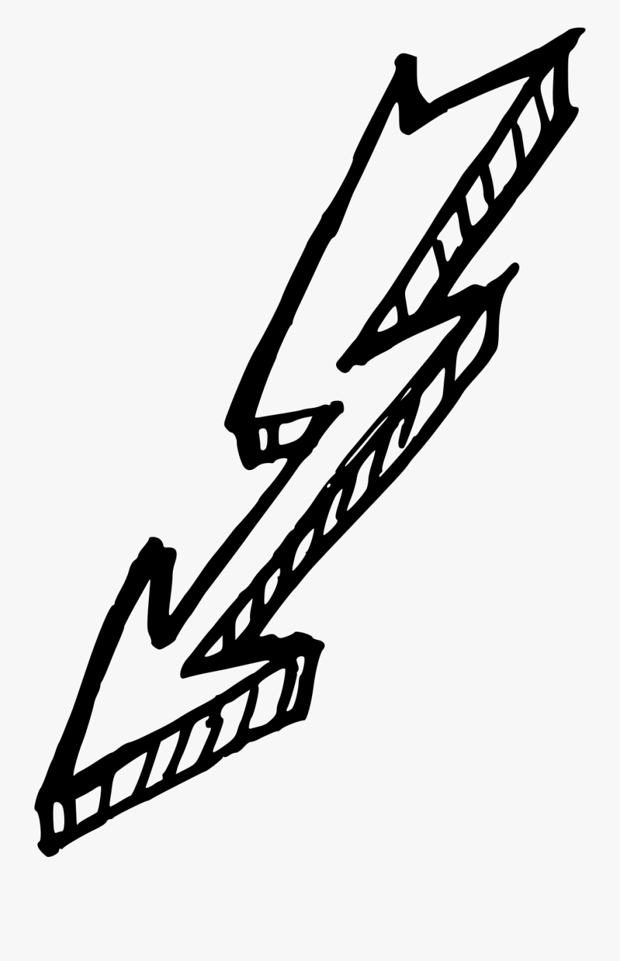 Lightning Bolt Drawing Clipart - Lightning Bolt Drawing Png, Transparent Clipart