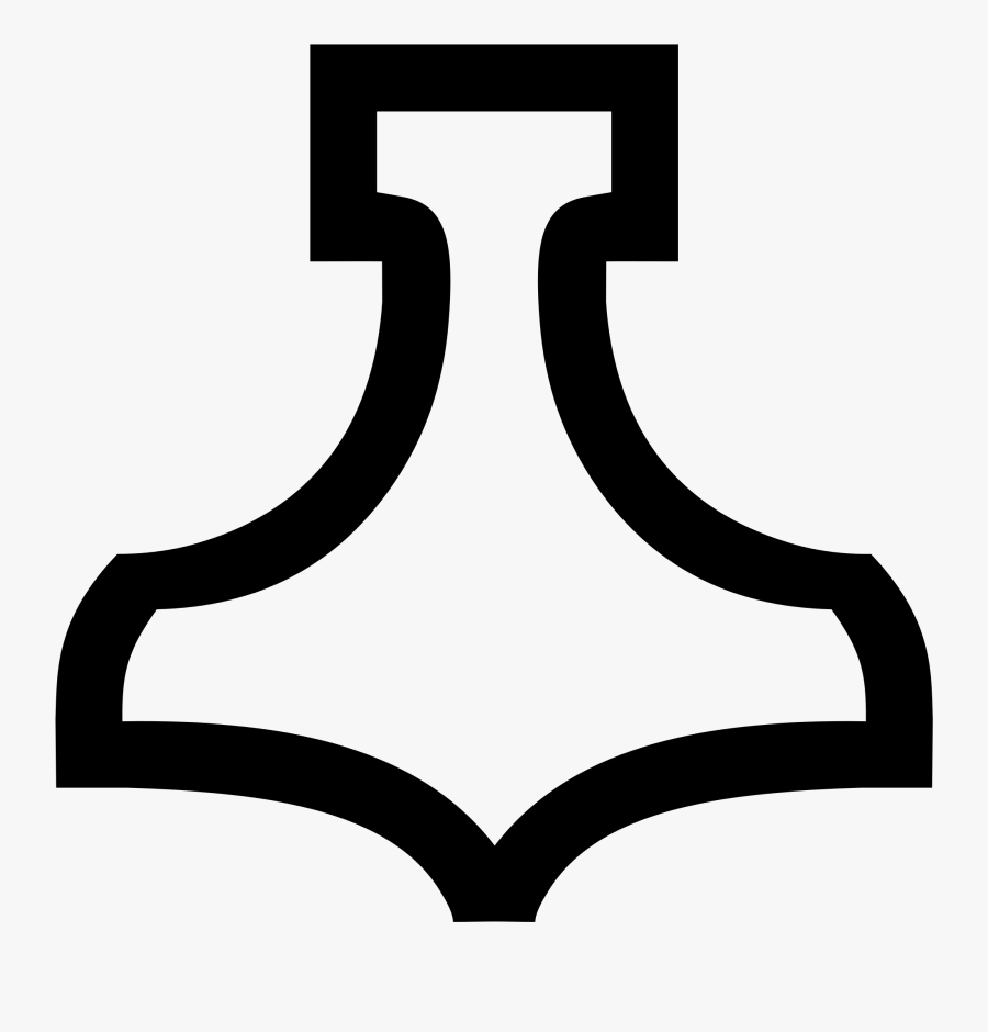 Thor Clipart Thor Logo - Thor's Hammer Symbol, Transparent Clipart