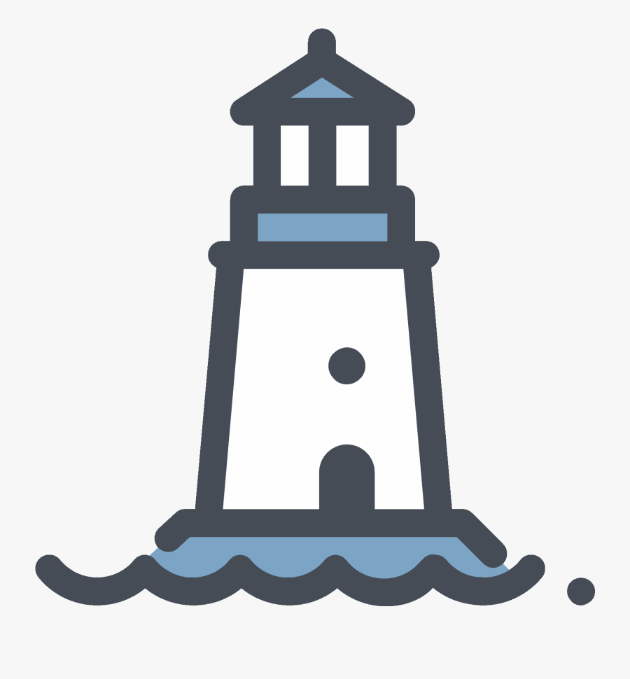 Transparent Lighthouse Rock Clipart - Lighthouse Png, Transparent Clipart