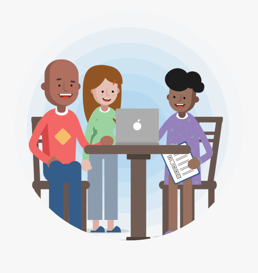 Connect With Data Students And Experienced Pros, Work - Cartoon, Transparent Clipart