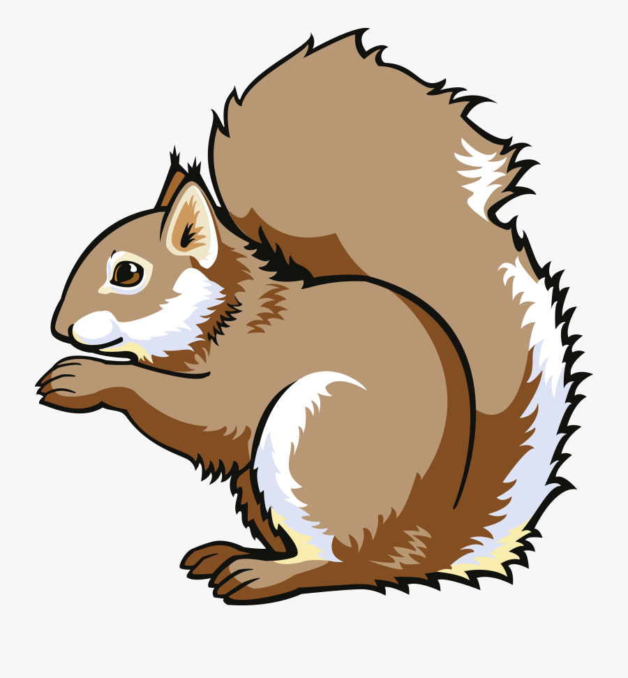 Eastern Chipmunk Squirrels Clip - Squirrel Clip Art, Transparent Clipart