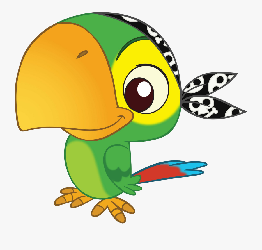 Bird Pirate Clip Art - Skully Jake And The Neverland Pirates, Transparent Clipart