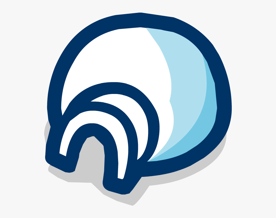 Igloo Images About Winter Clipart On Cutting Files - Club Penguin Igloo Icon, Transparent Clipart