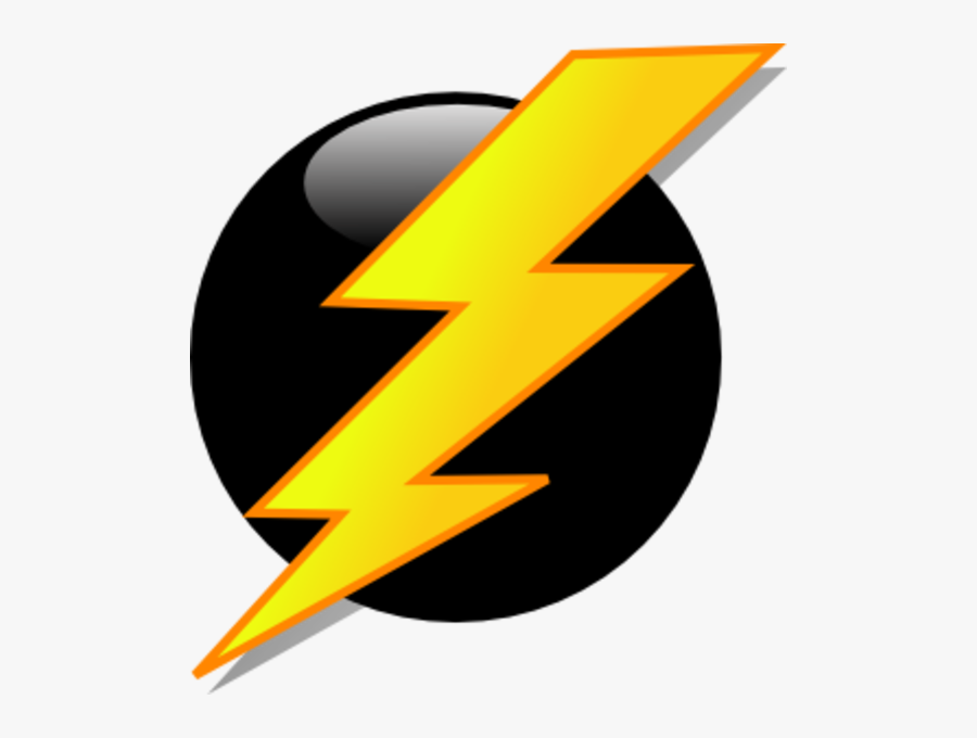 Red - Lightning - Bolt - Clipart - Lightning Bolt Clipart, Transparent Clipart