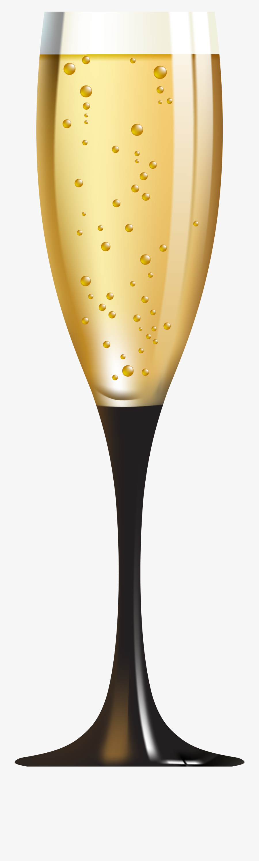 Champagne Glass Clip Art Free Contempocorp - Champagne Png, Transparent Clipart
