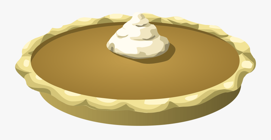 Baking Pumpkin Pie Clipart - Large Pie Clip Art, Transparent Clipart