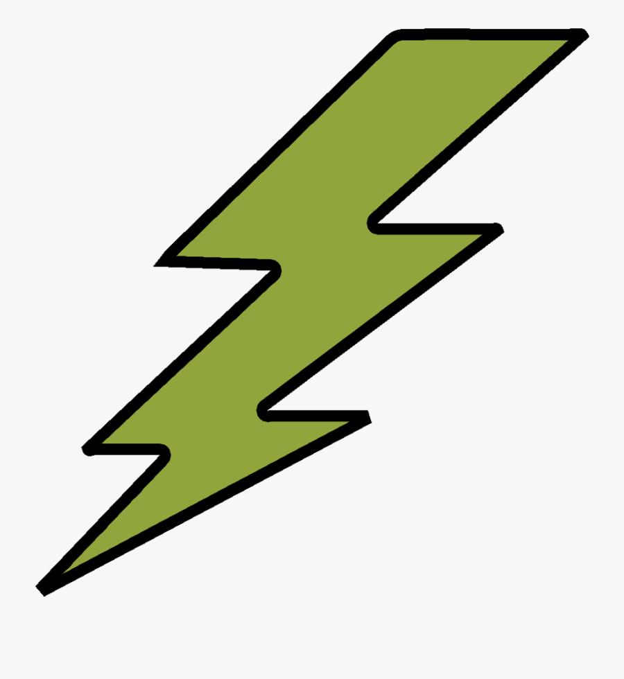 Lightning Bolt Sticker By Stz Clipart , Png Download - Lightning Bolt Cartoon Animation Gif, Transparent Clipart