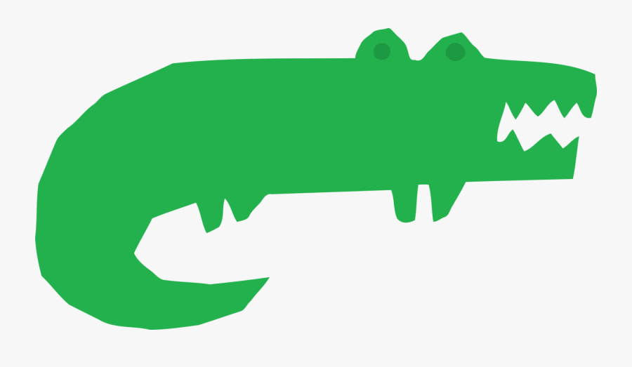 Plant,leaf,area - Crocodile, Transparent Clipart