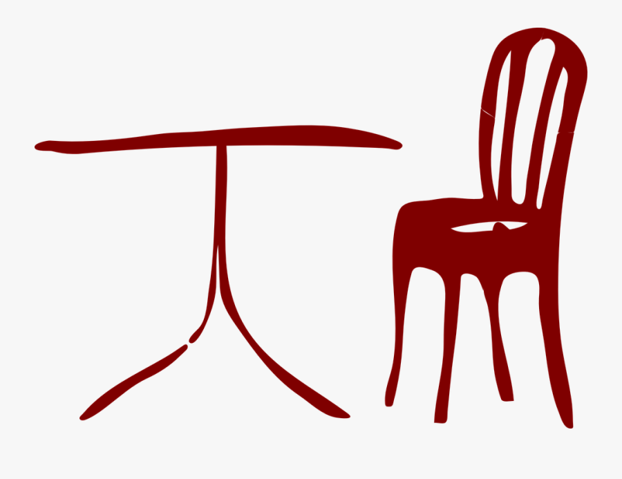 Chair Clipart Vector - Chair And Table Clipart, Transparent Clipart